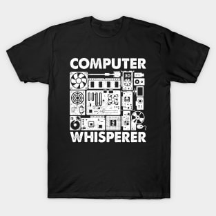 Computer Whisperer - Tech Support Nerds Geeks T-Shirt